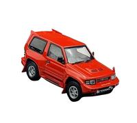 JIAYUNEU Pressofuso 1/43 per Pajero Evoe modello statico in lega per auto con display statico souvenir Decorazione da scrivania(Orange)