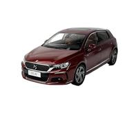 JIAYUNEU Pressofuso in scala 1:18 per la collezione di modelli di auto in lega DS 4S ornamenti per display da tavolo Decorazione da scrivania