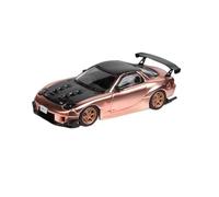 JIAYUNEU Static Metal 1/64 per RX-7 FD3S Alloy Coupe Modello automobilistico commemorativo per adulti Decorazione da scrivania