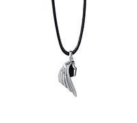 JIAZIB Charm Necklace Christmas Birthday Gifts 925 Silver Plating Vintage Clavicle Chain Cross Chain Rope for Daughter Party Wedding (Color : H)