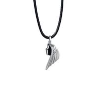 JIAZIB Charm Necklace Christmas Birthday Gifts 925 Silver Plating Vintage Clavicle Chain Cross Chain Rope for Daughter Party Wedding (Color : C)