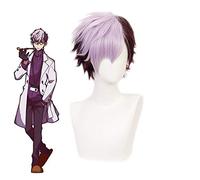 Jibaku Shounen Hanako kun legato alla toilette Parrucca corta Tsuchigomori Costume cosplay Resistente al calore Capelli sintetici Parrucche da uomo