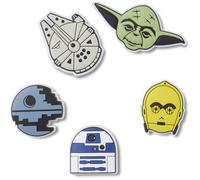 Crocs Star Wars 5 Pack, Charm Decorativi per Scarpe Unisex, Multicolor, Taglia Unica
