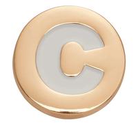 Jibbitz Spillo Gold Letter C