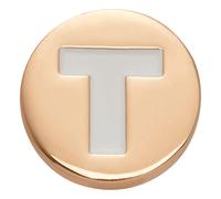 Jibbitz Spillo Gold Letter T
