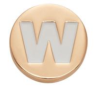 Jibbitz Spillo Gold Letter W