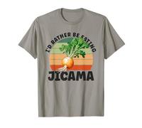 Jicama piuttosto mangiare amante del cibo vegetariano Maglietta