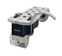 JICO J44A-7 IMP DJ Testina Giradischi Argento - Puntina di Ricambio Cartridge