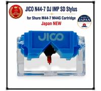 JICO N44-7 DJ IMP SD Stylus per cartuccia Shure M44-7 M44G Giappone NUOVO
