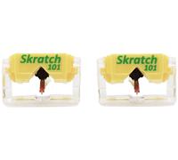 JICO SKRATCH 101 COPPIA DI STILI CON PUNTA IN RUBINO PER SCRATCH