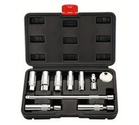 JicSuXi 10 Pezzi Set di Chiavi Candele con Valigetta Professionale Kit di Riparazione Automobilistica Resisn Ruggine Attrezzo per Meccanici, Officina