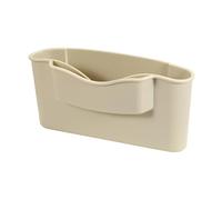 JicSuXi Contenitore Portaoggetti per La Console Centrale Dell'auto, Organizer per Braccioli per Viaggi Su Strada, Montaggio Sulla Portiera, Pratico E, Beige