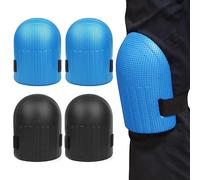 Jicyor 2 Paia Ginocchiere Lavoro, Regolabile Ginocchiere Piastrellista, Impermeabile EVA Giardinaggio Ginocchiere,per MTB Pallavolo Danza e Snowboard