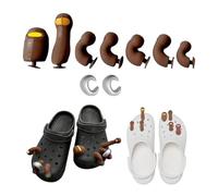 Jicyor Ciondoli Per Scarpe, 9PCS Divertente Dita Dei Piedi Scarpa Decorazione Charm Decorativi Personalize With Shoe Decoration Per La Festa Di Compleanno
