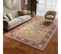 Jidanmian Tappeto riscaldante elettrico al grafene, stufe elettriche per interni, tappeto in finta lana, morbido vintage, antiscivolo antimacchia per interni(B,150x200cm)