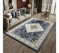 Jidanmian Tappeto riscaldante elettrico al grafene, stufe elettriche per interni, tappeto in finta lana, morbido vintage, antiscivolo antimacchia per interni(F,120x200cm)