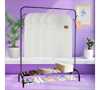 Jidbury Copriabito in 100% cotone naturale, non sbiancato, ecologico, biodegradabile, lavabile, (apertura inferiore), tre taglie | S | M | L (125 x 60 cm (M))