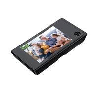 JIDKEINNH Door Peephole Camera Video Doorbell 3.5 Inch Digital Door Viewer 120° LCD Color Screen Monitor Home Security No Need WiFi(Doorbell-Black)