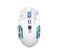 Jie Du 1 Pz Doppia Modalità Mouse Per Windows Wireless Bluetooth Mouse 2.4 Ghz Senza Fili E Bluetooth 5.2