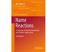 Jie Jack Li Name Reactions 6 Hardcover Meccanismi di Sintesi