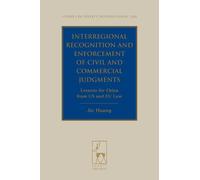 Jie (Jeanne) Hu Interregional Recognition and Enforcement of (Copertina rigida)