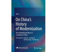 Jie Li On China’s History of Modernization (Copertina rigida)