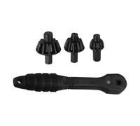 JIEBWCHA a Cricchetto per Mandrino - Attrezzo 2 in 1 per a Brugola del Trapano | Accessori Utensili Antiscivolo Doppia Testa per Serrare e Allentare