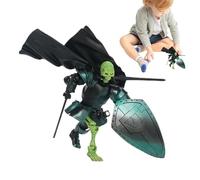 JIEBWCHA Action figura del cranio, giocattoli per figura d'azione scheletro,Figura di design cool multiculare - Decorazioni per la casa, modello di figurazione per soggiorno camera da letto