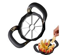 JIEBWCHA Affettatrice da 12 fette | Affettatrice in acciaio inox | Affettatrice per verdure con rimozione del nucleo, robusto strumento per la rimozione delle patate e per mele, pere e pesche