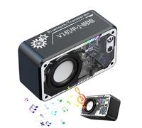 JIEBWCHA Altoparlanti Wireless Per Esterno,Audio ad Alta Volume | Altoparlante Senza Fili Stile Robot Con Audio 3D Surround E Luci LED Multicolori Per Spiaggia Festa E Campeggio