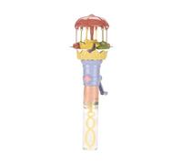 JIEBWCHA Bacchette magiche per bolle per bambini, scivolo a bolle con luce LED, gioco portatile sensoriale per feste per bambini, giardino, spiaggia, Natale, Pasqua e parchi