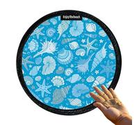 JIEBWCHA Borsa di rimozione della sabbia, rimozione della sabbia,Rilassamento di sabbia impermeabile portatile | Tasto per pulitore a polvere per spiaggia riutilizzabile morbido per una pulizia rapida