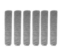 JIEBWCHA Duster Refills | 6 panni per la pulizia in microfibra | Utensili per la pulizia riutilizzabili lavabili | Per cucina soggiorno pavimento parete sotto mobili divano divano