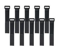 JIEBWCHA Fascette per Ghirlande Natalizie - Cinghie Regolabili per Corona da 10 Pezzi - Fissaggio per Albero di Natale E Ringhiere | per Verde Scale Esterno Porta D'Ingresso Ingresso