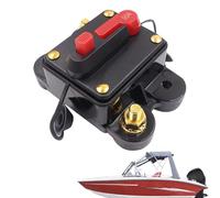 JIEBWCHA Interruttore di sicurezza navale,Interruttore principale della batteria RV - scatola dei fusibili per prese elettriche, ingegneria, uso commerciale, barche, veicoli e