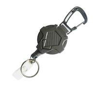 JIEBWCHA Portachiavi regolabile | Porta badge estraibile - Clip per cintura portachiavi per studenti insegnanti infermieri clinica servizio di sicurezza vigili del fuoco costruzione settore sanitario