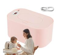 JIEBWCHA Pulisci più caldo, baby salviette più caldo - Contenitore portatile USB Baby Wipes | Distributore di tessuti da viaggio di grande capacità, scatola di isolamento per pannolini di controllo