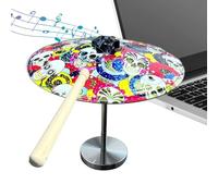 JIEBWCHA Tamburo Mini - Rilassante e Antistress | Tamburo a Percussione per Scrivania | Per Adolescenti Adulti Studenti Amanti Della Musica Soggiorno Camera Da Studio Dormitorio
