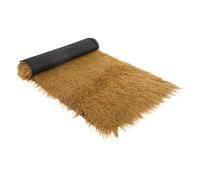 JIEBWCHA Tetto per, 100 x 100 cm, involtini di paglia artificiali, di paglia sintetica, resistente al fuoco, impermeabile, decorazione hawaiana, per le recinzioni