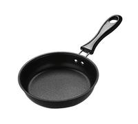 jieGorge - Mini padella antiaderente per frittata, mini pentole, per cucina, sala da pranzo e bar, colore: nero