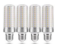 Jiehe E27 Lampadine LED Bianca Calda 3000K, 135 LEDs, 16W 2300LM, 4 Pezzi | Equivalenti a 160W Lampada Alogena, Lampadina E27 LED Mais Risparmio Energetico, AC 220-240V, Non Dimmerabile