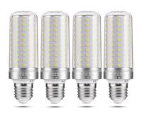 Jiehe E27 Lampadine LED Luce Naturale 4000K, 135 LEDs, 16W 2300LM, 4 Pezzi | Equivalenti a 160W Lampada Alogena, Lampadina E27 LED Mais Risparmio Energetico, AC 220-240V, Non Dimmerabile
