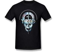 JIEKXAONF Toto Band 35 Anniversary T-Shirt Printed Tee Graphic Short-Sleeve for Men Black S_15225