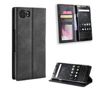 Jielangxin Cover per Blackberry KEYone,Custodia in Pelle Custodia per Blackberry KEYone / DTEK70 Custodia Case Cover Black