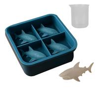 JIELIANWL Stampo per cubetti di ghiaccio in silicone 3D, facile sformatura, riutilizzabile, per cocktail, feste per bambini e bevande estive, ideale per congelatore e frigorifero