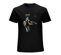 JIELIFENG Heavy T-Shirt 1973 Tom Waits Closing Time Black T-Shirt Black XXL