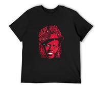 JIELIFENG Robert Johnson Men's T Shirt T-Shirt Black S