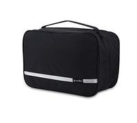 jiemei Hanging Toilettry Bag impermeabile, Travel Wash Bag per gli uomini e le donne con 4 scomparti, Pieghevole Compact Size, Super Durable Tessuto