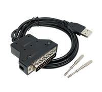 Jienk Silabs CP2102 Chip USB a RS232 DB25 Cavo adattatore seriale per scanner stampante codice a barre 150 cm