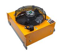 Jieotwice AH1012T-CA Radiatore dell'olio RAFfreddato ad Aria Idraulica Radiatore dell'olio di Serie AF Piatto Aletta di Alluminio Idraulico(DC 24V)